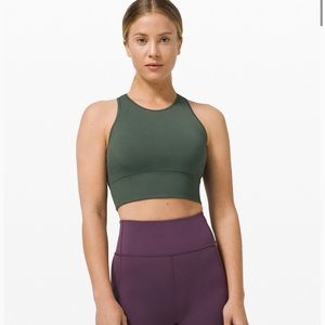 Lululemon Ebb to Train Bra in Garnet Bordeaux Red